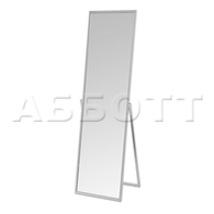 Зеркало примерочное напольное, зеркальное полотно 1490х370мм, рама- алюм. профиль